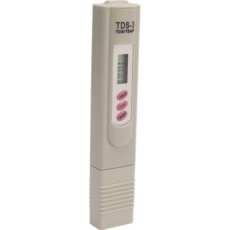 Testeur Portable de Qualité de l’Eau Grise avec Affichage Numérique et Mesure TDS pour Aquarium