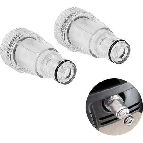 Filtres à eau pour nettoyeur haute pression, filtre d'entrée d'eau pour nettoyeur haute pression, connecteurs de jardin, compatibles avec les connecteurs de jardin. (1/5)