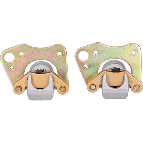 Set di 2 pinze freno anteriori sinistra e destra per Polaris 500 Magnum 4x4 1999-2000 e Sportsman 1996-2001. Coppia di pinze freno, pinza freno anteriore, gruppo pompa freno. (1/5)