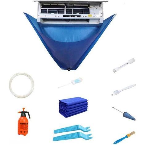 Air conditioner cleaning kit - Premium wall-mounted cleaning kit - Suitable for small split air conditioners (1/5)