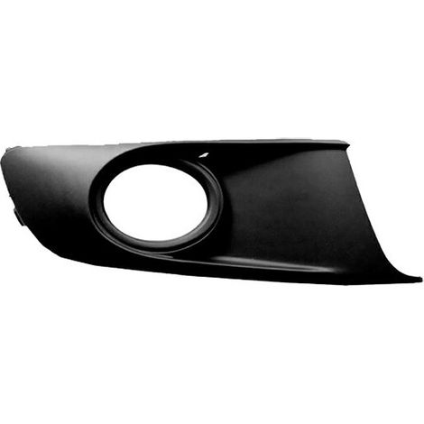 Grille de pare-choc avant droite noire avec trou anti-brouillard Volkswagen Touran 2 2010-2015