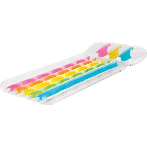 Colchón inflable arco iris - 198 x 91 cm - Intex (1/5)