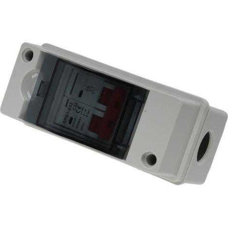 Interrupteur de déconnexion solaire PV, isolateur de Circuit photovoltaïque, boîte de disjoncteur Miniature RV DC500V IP65 étanche 32A