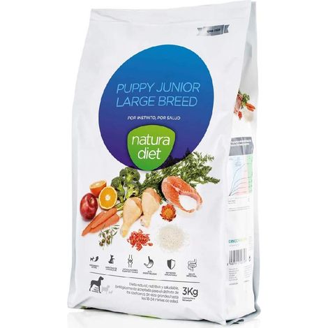 NATURA DIET CHIOT JUNIOR GRANDE RACE 3 Kg