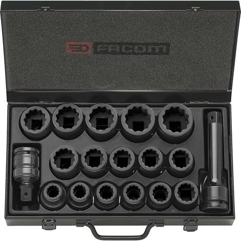 FACOM IMPACT-Steckschlüssel 3/4Z, Set 18-tl (1/2)