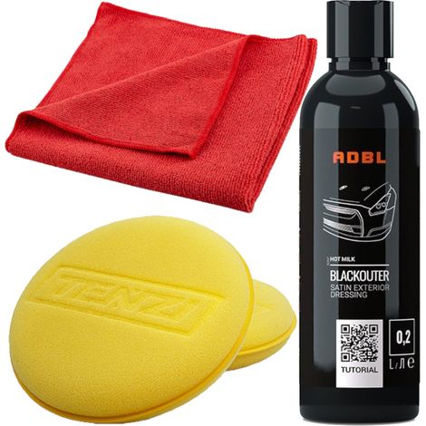 Kit de revestimiento opaco Adbl para parachoques y renovación de plásticos (1/5)