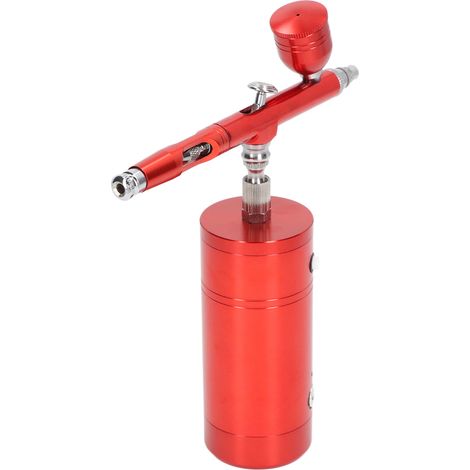 Wiederaufladbare, kabellose Airbrush-Pistole, Mini-tragbare Sprühpistole für Tätowierungen, Modellbau, Malerei, Tortendekoration, Komplettset. (1/5)