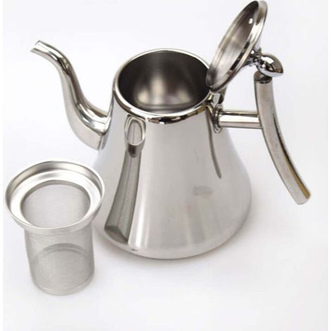 Carafe à eau froide avec infuseur intégré en acier inoxydable, réutilisable, boisson maison – 1,8 L (1/5)