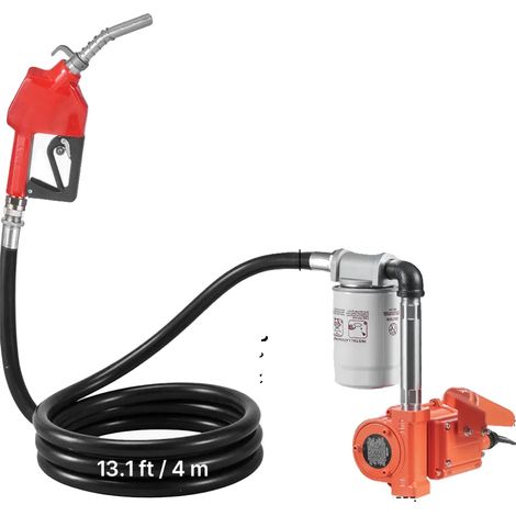 Bomba de transferencia de combustible, 12 V CC, alto caudal, 10 GPM (1/2)