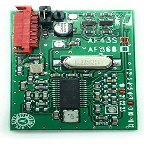 Scheda Ricevente ad innesto 433.92 MHz, per segnale telecomando
