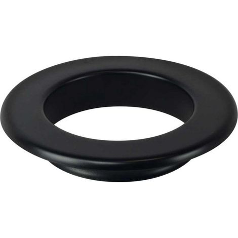 Save Fumisteria Rosone Plus 13cm Verniciato Nero Opaco (1/5)