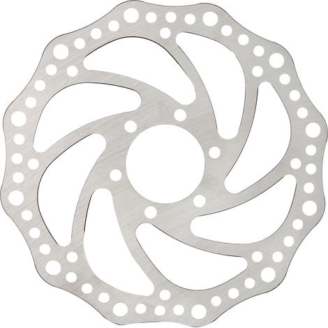 Disque de frein de rechange en acier inoxydable 160 mm x 37 mm pour trottinette électrique, fixation 6 boulons (1/5)