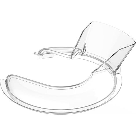 Paraspruzzi inclinabile per impastatrici KitchenAid da 4,5 a 5 litri – Adatto a ciotole in acciaio inox, vetro e ceramica. (1/4)