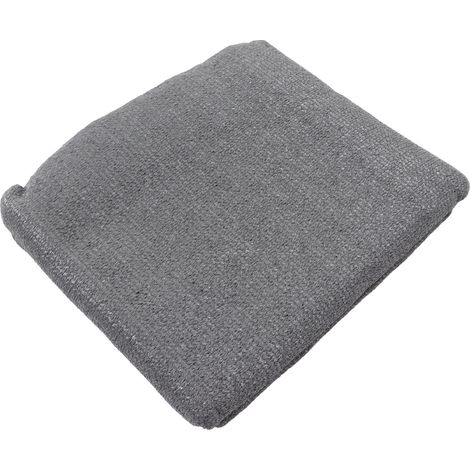 Brise-vue réutilisable pour clôture, protection contre le vent et occultation, idéal pour appartement, jardin, terrasse ou porche (gris)