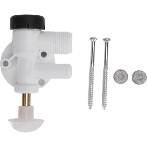 Ortviai Kit de robinet d’eau pour toilettes de camping-car – compatible Dometic 210/510/706/709/748 – étanche, en plastique – référence 385314349 (1/5)