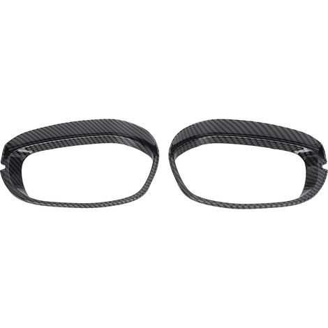 Rétroviseurs Style Fiber de carbone, 2 pièces, couverture de sourcils de pluie, remplacement de Modification de voiture pour Civic 11th 2022 (1/5)