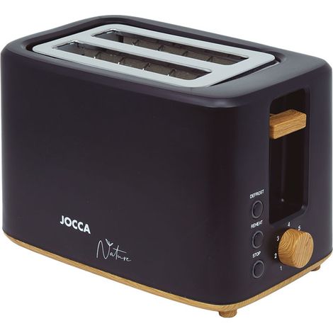 TOSTADOR 2 RANURAS NATURE NEGRO - 700 W