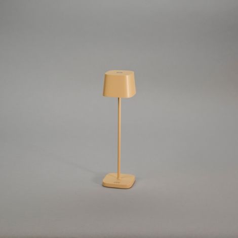 Lampe de table rechargeable Capri mini brun sable - 7829-330 (1/3)