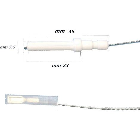 CANDELA DI ACCENSIONE CUCINA A GAS ADATTA ARISTON INDESIT HOT POINT H 3625 36.2 (1/4)
