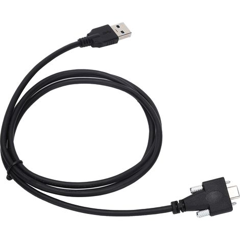Câble USB-C 3.0 Double Vis 15 mm pour PC et Ordinateur Portable (1/5)