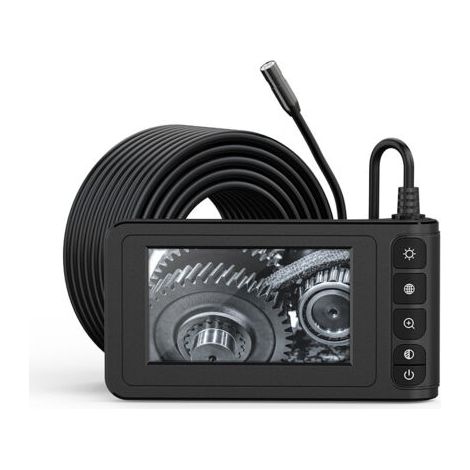 Endoscope Industriel, Caméra d'inspection de Serpent Endoscope 20M LCD 4.3" Pouces, Caméra Endoscopique avec 8 LED Réglables, Caméra Etanche IP67 de 8 mmdengyank (1/5)