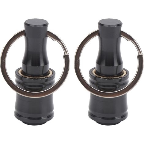 2pcs Porte-embouts hexagonaux à dégagement rapide, rallonge de vissage pour perceuse, étui porte-clés