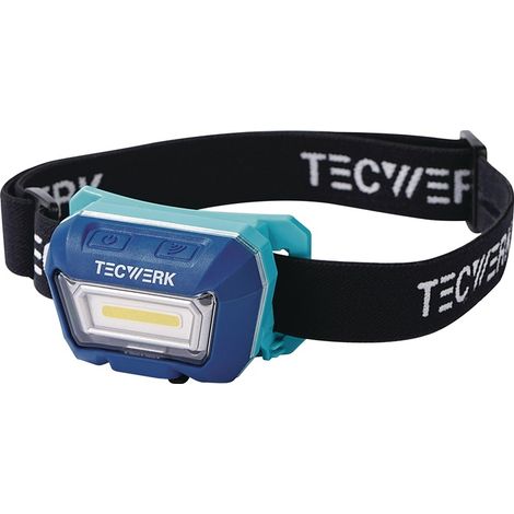 TECWERK LED-Kopfleuchte 3,8V 1600 mAh 1xLi-Ion Polymer 3 W Blisterverpackung TECWERK