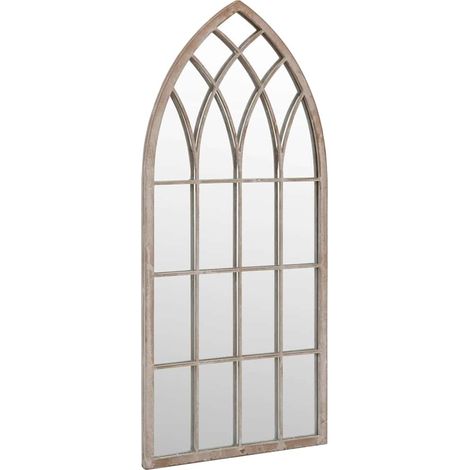 Maison Exclusive - Spiegel Sandfarben 100x45 cm Eisen für den Inn (1/5)