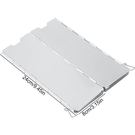 Pack Windshield pour Barbecue Origine mod. Windshield Pack - 10 Panneaux Aluminium Portable pour Camping (1/5)