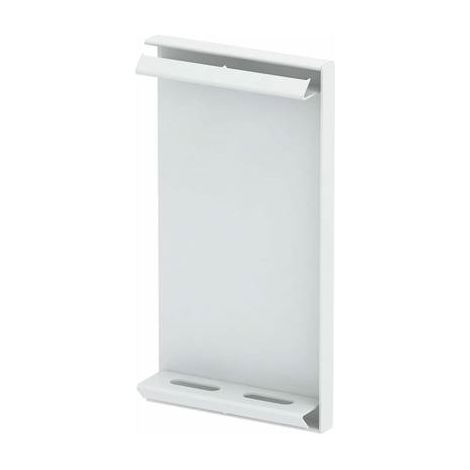 OBO Bettermann Terminale 70x130x10 Acciaio bianco puro RAL 9010, 6277270