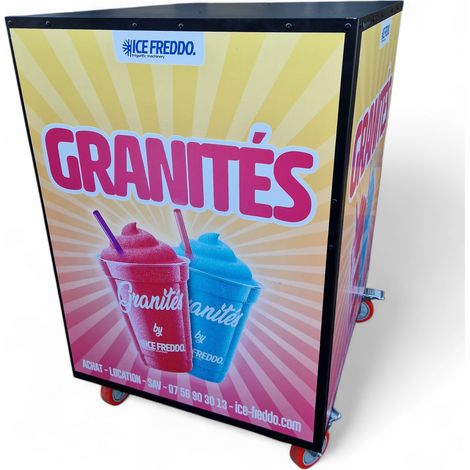 Chariot pour machine à granité - Ice Freddo - 60x70x93cm