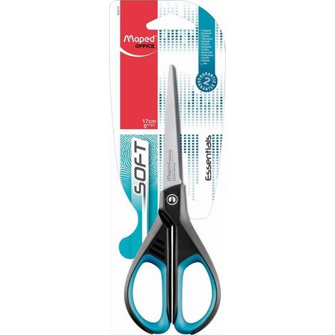 Tijeras simétricas suaves Maped Essentials de 17 cm (1/3)