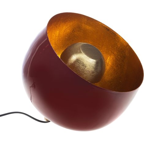 Amadeus - Lampe de table Samuel rouge 28 cm (1/2)