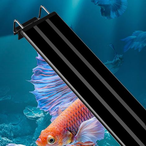 Éclairage Aquarium LED pour Plantes Aquatiques Support Lumineux à 4 Rangs pour Aquarium Lampe pour Aquarium et Bacs de Plantes-AUTRES (1/5)