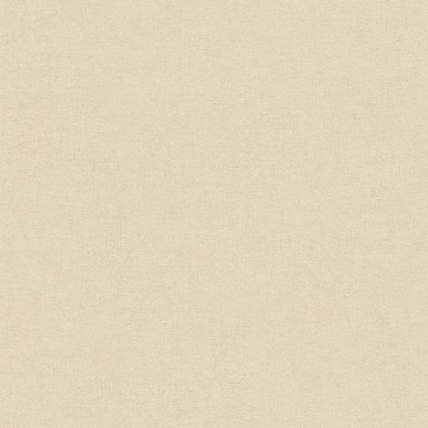 Papier peint moderne beige pour couloir | Papier peint intissé beige crème | Tapisserie beige pour salon & chambre adulte - 10,05 x 0,53 m (1/5)