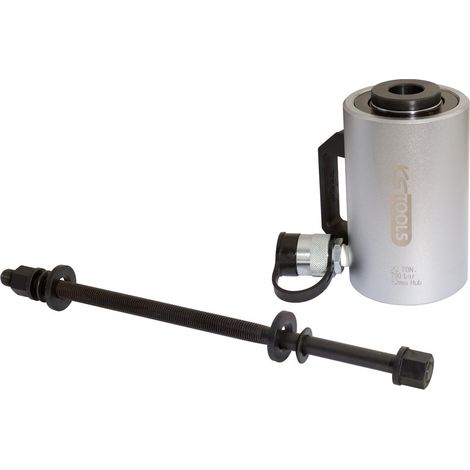 Serie cilindro idraulico a stantuffo cavo 20 t con vite di pressione, 2 pz