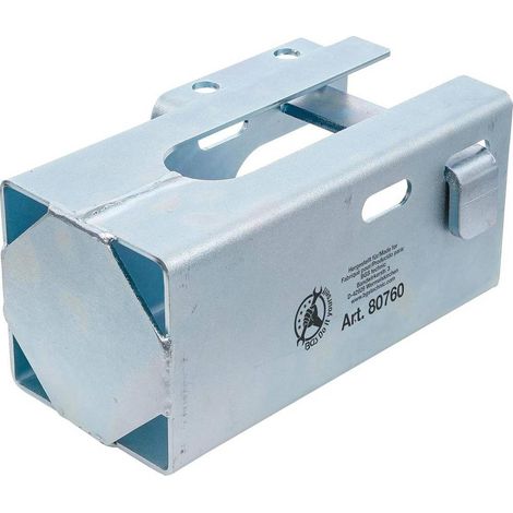 Protection Antivol pour Remorques - 12,2 x 14,3 x 24,3 cm - Acier Robuste - Sécurité Renforcée - D-Work (1/5)