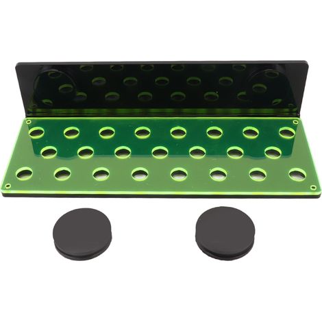 Support magnétique en acrylique pour coraux, 23 trous, multicouche, avec aimant fluorescent, pour boutures de corail et aquarium. (1/5)