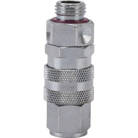 Hochdruckreiniger-Adapter mit G3/8-Gewinde, 360°-Drehgelenk, Messing, für Ganzkupfer-Pestizidschläuche, verwicklungsfrei. (1/5)