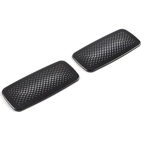 2 stainless steel front roof speaker covers for Toyota Prado and Land Cruiser (1/4)