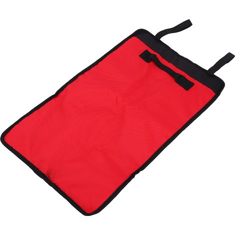Coffret Mécanique Outils à Cliquet avec Poche de Ceinture Rouge, Sac de Rangement à Rouleau, 12 Pièces (1/3)