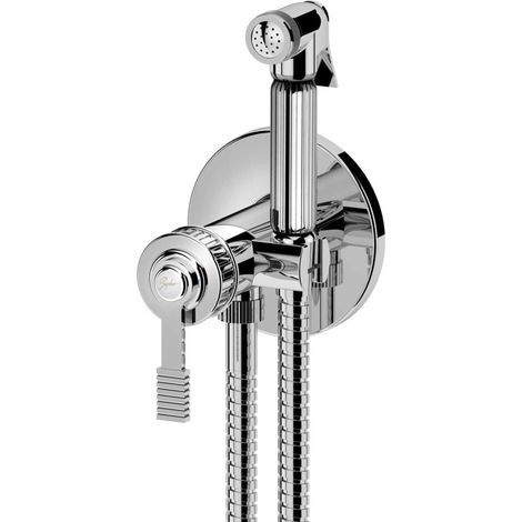 Sapho Versi - Miscelatore ad incasso per bidet, con doccetta e corpo incasso, cromo RV013 (1/2)