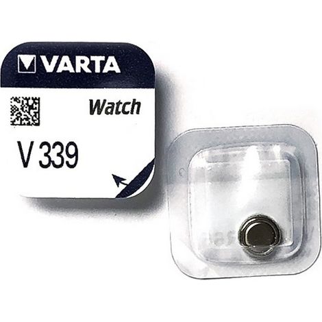 Batteria bottone Varta 1,55V V339 Ossido d&8217Argento confezione da 1 pila