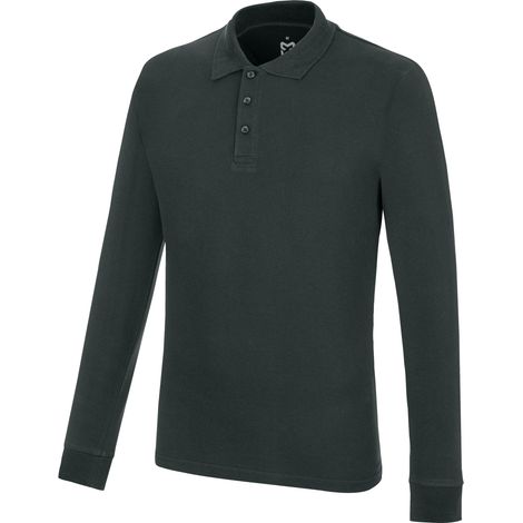 Polo de travail manches longues Job+ Würth MODYF anthracite  L (1/3)