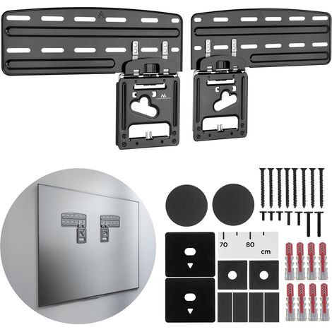 Maclean MC-806 N Soporte de TV, compatible con televisores Samsung QLED TV, 43"-85", máx. 60kg (1/5)
