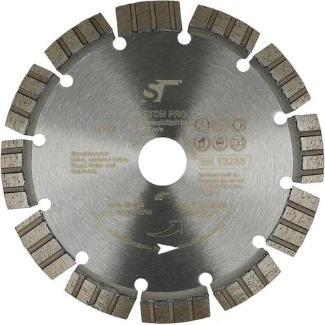 Disque diamanté universel Ø 150 mm avec segments de protection du noyau pour la