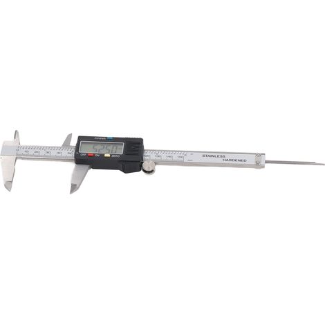 Pied à coulisse électronique numérique en acier inoxydable, pied à coulisse de haute précision 0-150 mm (1/5)
