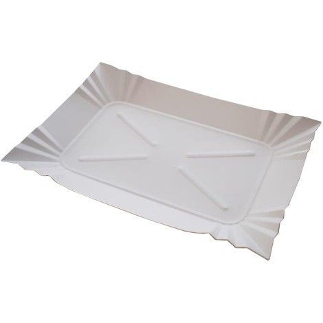 Bandeja rectangular para papel de 13x17 cm, 500 unidades. (1/4)