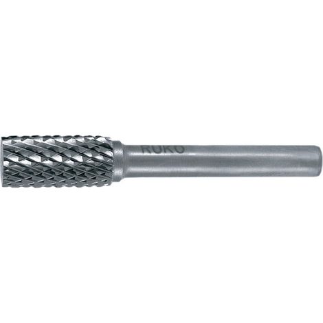 ruko-116046-fresas metal duro forma a-zya cilíndrica sin dentado frontal (diametro 3 mm)