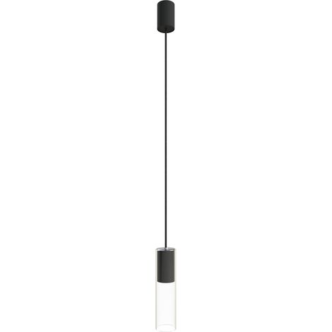 Lampada a sospensione Nowodvorski Cylinder 7865 nera GU10 (1/2)